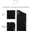 imageMembers Only Brighton VNeck Mens Scrubs Top with Pockets  Medical Scrubs for Men  Hospital Uniform  Stretch FabricBlack