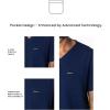 imageMembers Only Brighton VNeck Mens Scrubs Top with Pockets  Medical Scrubs for Men  Hospital Uniform  Stretch FabricNavy