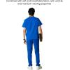 imageMembers Only Brighton VNeck Mens Scrubs Top with Pockets  Medical Scrubs for Men  Hospital Uniform  Stretch FabricRoyal Blue