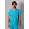 imageMembers Only Brighton VNeck Mens Scrubs Top with Pockets  Medical Scrubs for Men  Hospital Uniform  Stretch FabricTeal