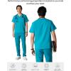 imageMembers Only Brighton VNeck Mens Scrubs Top with Pockets  Medical Scrubs for Men  Hospital Uniform  Stretch FabricTeal