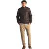 imageMembers Only Iconic Racer Faux Leather Jacket MenDark Brown