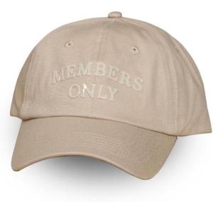 imageMembers Only Unisex Adjustable Baseball CapBeige