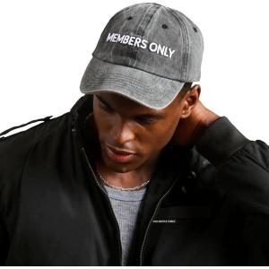 imageMembers Only Unisex Adjustable Baseball CapGrey