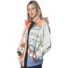 imageMembers Only Big Bugs Windbreaker Oversized Jacket for Women  Versatile Style  Comfortable Orange Small