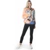 imageMembers Only Big Bugs Windbreaker Oversized Jacket for Women  Versatile Style  Comfortable Orange Small