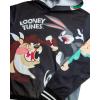 imageMembers Only Boys Active Tracksuit Set  2 Piece Looney Tunes Marvin Tom ampamp Jerry Fleece Hoodie and Sweatpants Size 418Black Looney