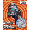 imageMembers Only Boys Active Tracksuit Set  2 Piece Looney Tunes Marvin Tom ampamp Jerry Fleece Hoodie and Sweatpants Size 418Black Marvin