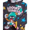 imageMembers Only Boys Active Tracksuit Set  2 Piece Looney Tunes Marvin Tom ampamp Jerry Fleece Hoodie and Sweatpants Size 418Black Marvin