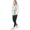 imageMembers Only Chucky Placement Windbreaker Oversized Jacket for Women White Large