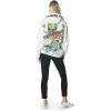 imageMembers Only Chucky Placement Windbreaker Oversized Jacket for Women White Large
