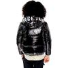 imageMembers Only Cire Puffer With Mash Print Lining Jacket for Girls Pack of 1Black