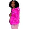 imageMembers Only Cire Puffer With Mash Print Lining Jacket for Girls Pack of 1Fuchsia
