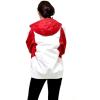 imageMembers Only Color Block Poly Taslon Zip Front for WomenPink