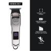 imageMembers Only Hair Trimmer for Men Lithium TBlade Hair ampamp Beard HighPerformance StainlessSteel Blades Close Trim Design TypeC Rechargeable Battery 4 Length Guards Cleaning Brush7Piece