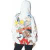 imageMembers Only Hey Arnold Windbreaker Oversized Jacket for Women White Medium