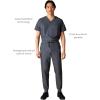 imageMembers Only London Drawstring Mens Jogger Pants Medical Scrubs Set Hospital Scrub PantsGraphite