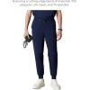 imageMembers Only London Drawstring Mens Jogger Pants Medical Scrubs Set Hospital Scrub PantsNavy