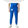 imageMembers Only London Drawstring Mens Jogger Pants Medical Scrubs Set Hospital Scrub PantsRoyal Blue