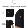 imageMembers Only Manchester VNeck Scrub Top with Pockets  Medical Scrubs for Men Hospital Uniform  Comfortable Stretch FabricBlack