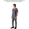 imageMembers Only Manchester VNeck Scrub Top with Pockets  Medical Scrubs for Men Hospital Uniform  Comfortable Stretch FabricGraphite