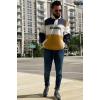 imageMembers Only Mens Colorblock Translucent HalfZip JacketNavy