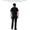 imageMembers Only Mens Hampton Open Bottom Scrub  Mens Scrub Pants  Jogger Scrubs for Men  Mens Medical Scrub PantsBlack