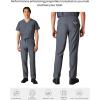 imageMembers Only Mens Hampton Open Bottom Scrub  Mens Scrub Pants  Jogger Scrubs for Men  Mens Medical Scrub PantsGraphite