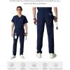 imageMembers Only Mens Hampton Open Bottom Scrub  Mens Scrub Pants  Jogger Scrubs for Men  Mens Medical Scrub PantsNavy