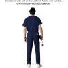 imageMembers Only Mens Hampton Open Bottom Scrub  Mens Scrub Pants  Jogger Scrubs for Men  Mens Medical Scrub PantsNavy