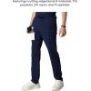 imageMembers Only Mens Hampton Open Bottom Scrub  Mens Scrub Pants  Jogger Scrubs for Men  Mens Medical Scrub PantsNavy
