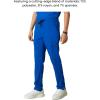 imageMembers Only Mens Hampton Open Bottom Scrub  Mens Scrub Pants  Jogger Scrubs for Men  Mens Medical Scrub PantsRoyal Blue
