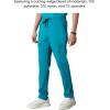 imageMembers Only Mens Hampton Open Bottom Scrub  Mens Scrub Pants  Jogger Scrubs for Men  Mens Medical Scrub PantsTeal