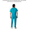 imageMembers Only Mens Hampton Open Bottom Scrub  Mens Scrub Pants  Jogger Scrubs for Men  Mens Medical Scrub PantsTeal