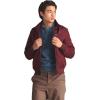 imageMembers Only Mens Iconic Racer Quilted Lining Jacket Slim FitBurgundy