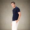imageMembers Only Mens JC Polo Cable SweaterBlue