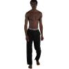 imageMembers Only Mens Jersey Sleep Pant Cotton Woven with Two Side PocketsBlack