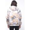 imageMembers Only Mens Printed Camo Transluscent Pullover Half Zip Layering JacketMaze Camo