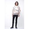 imageMembers Only Mens Printed Camo Transluscent Pullover Half Zip Layering JacketMaze Camo