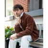 imageMembers Only Mens Soft Suede Iconic Jacket Slim FitWhiskey