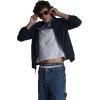imageMembers Only Mens Windbreaker Packable Jacket Waterproof Rain Jacket Men Lightweight for Golf Cycling Fishing Hiking GearNavy