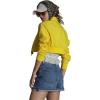 imageMembers Only Mini Cropped Jacket Women Trendy Racer JacketYellow