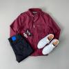 imageMembers Only Original Iconic Racer Jacket for Men  Slim Fit Burgundy
