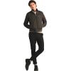 imageMembers Only Original Iconic Racer Jacket for Men  Slim Fit Dark Green