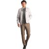 imageMembers Only Original Iconic Racer Jacket for Men  Slim Fit Light Grey