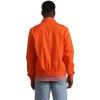 imageMembers Only Original Iconic Racer Jacket for Men  Slim Fit Orange