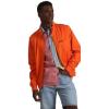 imageMembers Only Original Iconic Racer Jacket for Men  Slim Fit Orange