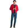 imageMembers Only Original Iconic Racer Jacket for Men  Slim Fit Red