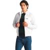 imageMembers Only Original Iconic Racer Jacket for Men  Slim Fit White