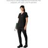 imageMembers Only Siena Double Chest ampamp Pouch Pocket Medical Scrub Top for Women Hospital UniformBlack